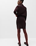 Air Yarn Knitted Mini Skirt
