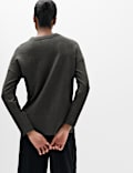 Air-Yarn Oversized Longline Jumper