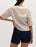 Pure Cotton Heavyweight V-Neck T-Shirt