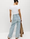Cotton Rich Premium Square Neck Top