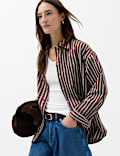 Cotton Rich Ribbed Scoop Neck Vest