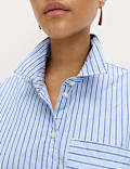 Pure Cotton Striped Shirt