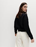 Cotton Rich Graphic Long Sleeve Sweatshirt