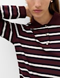 Cotton Rich Striped Rugby Top