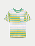 Ριγέ T-Shirt από 100% βαμβάκι