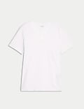 Pure Cotton V-Neck Everyday Fit T-Shirt