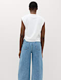 Pure Cotton Knot Detail T-Shirt