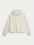 Cotton Rich Bubble Hem Hoodie