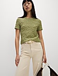 Cotton Rich Textured Top