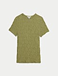 Cotton Rich Textured Top