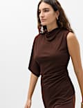 Top drap&eacute; asym&eacute;trique &agrave; une &eacute;paule