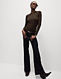 Cosy Crew Neck Slim Fit Top