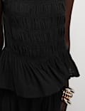 Textured Shirred Cami Top