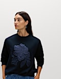 Pure Cotton Graphic Sweatshirt