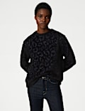 Animal Print Cosy Sweatshirt