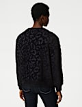 Animal Print Cosy Sweatshirt