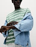 Cotton Modal Blend Printed T-Shirt