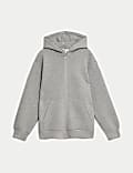 Hoodie Ritsleting Scuba