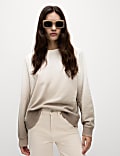 Pure Cotton Ombre Sweatshirt