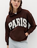 Cotton Rich Graphic Hoodie