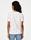 Pure Cotton Printed Pocket Top