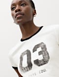 Cotton Rich Graphic T-Shirt