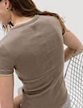 Katoenrijk, dubbellaags T-shirt