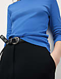 Pure Cotton Slim Fit Top