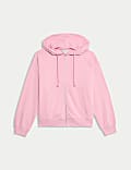 Cotton Rich Regular Fit Hoodie