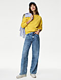 Cotton Rich Crew Neck Sweatshirt
