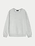 Cotton Rich Crew Neck Sweatshirt