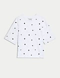 Pure Cotton Floral T-Shirt