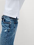 Pure Cotton Crew Neck Boxy T-Shirt