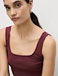 Square Neck Vest Top