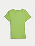 Cotton Rich Ribbed Slim Fit T-Shirt