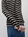 Pure Cotton Striped Regular Fit Top