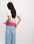 Pure Cotton Tie Dye Ombre t-shirt