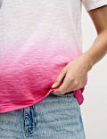 Pure Cotton Tie Dye Ombre t-shirt