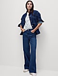 Pure Cotton Striped Regular Fit T-Shirt