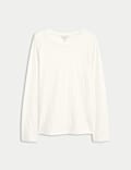 Pure Cotton Crew Neck T-Shirt