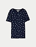 T-Shirt με σχέδια από 100% βαμβάκι