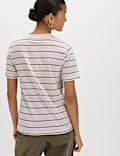 Pure Cotton Striped Everyday Fit T-Shirt