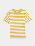 Pure Cotton Striped Everyday Fit T-Shirt