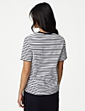 Pure Cotton Striped Everyday Fit T-Shirt