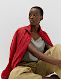 Pure Cotton V-Neck T-Shirt
