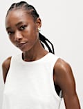 Cotton Rich Relaxed Vest