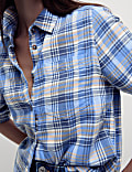 Pure Cotton Checked Shirt