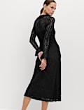 Bodycon-Midaxikleid aus Jersey mit Blumenmuster