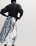 Sequin Midaxi A-Line Skirt