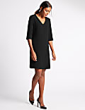 3/4 Sleeve Tunic Dress